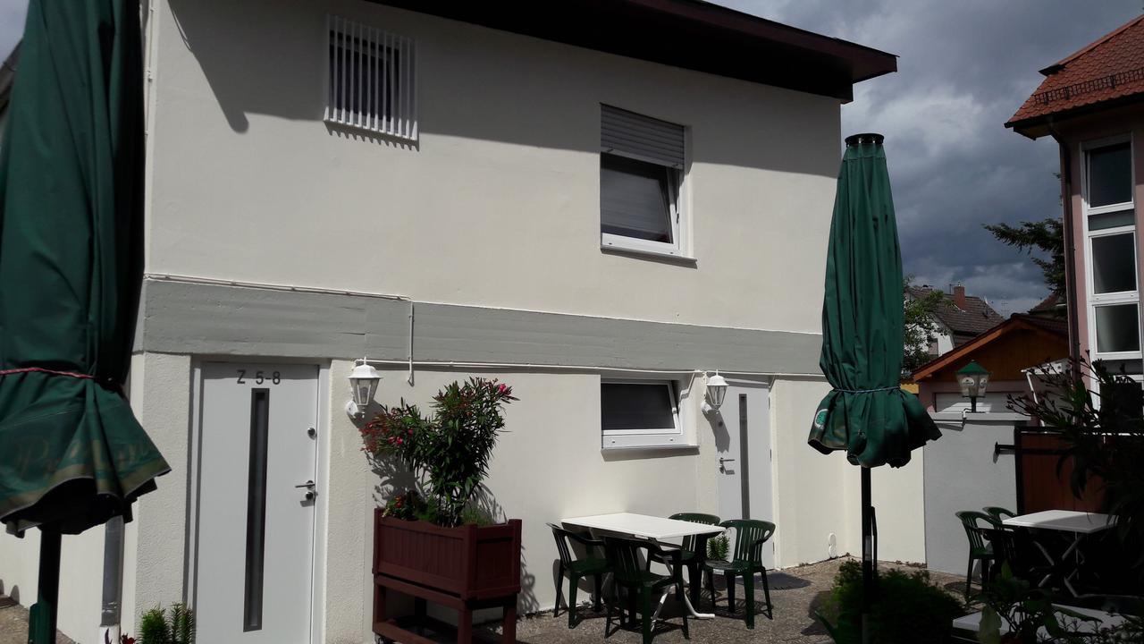 Gasthof Schillereck Lorsch Exterior foto