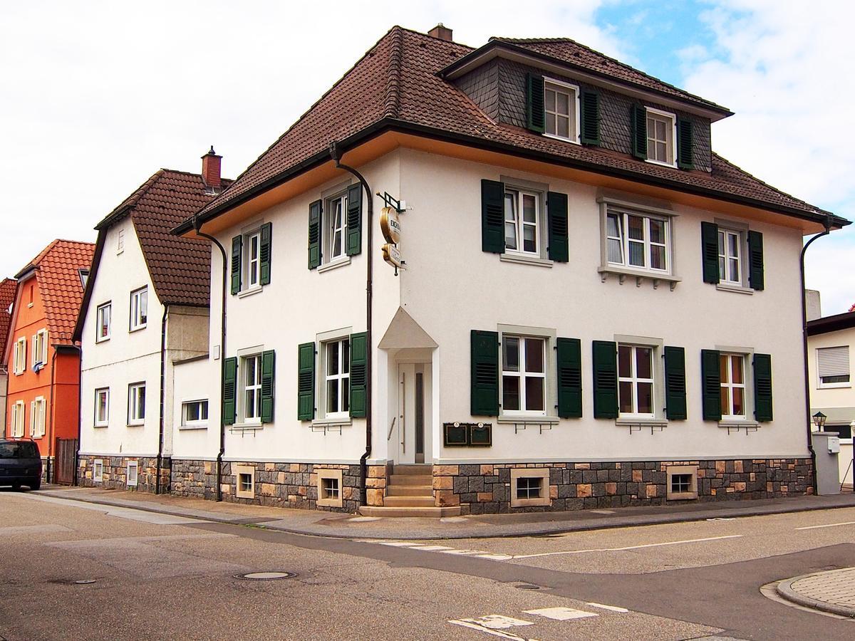 Gasthof Schillereck Lorsch Exterior foto