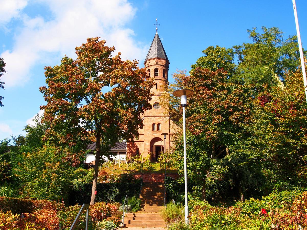 Gasthof Schillereck Lorsch Exterior foto